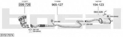 BOSAL sys17074 -