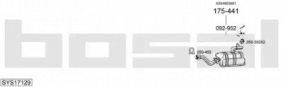 BOSAL sys17129 -