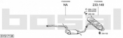 BOSAL sys17138 -