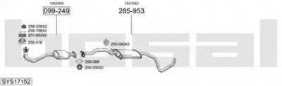 BOSAL sys17152 -