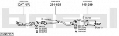 BOSAL sys17157 -