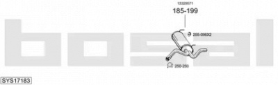 BOSAL sys17183 -