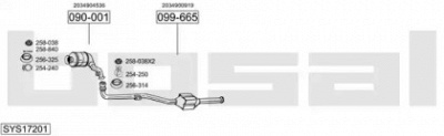 BOSAL sys17201 -  