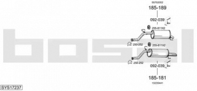 BOSAL sys17237 -  