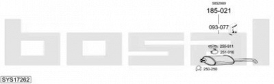 BOSAL sys17262 -  