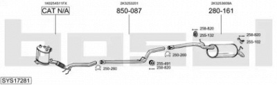 BOSAL sys17281 -  