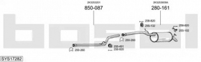 BOSAL sys17282 -  