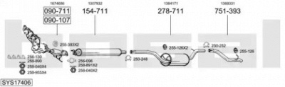 BOSAL sys17406 -