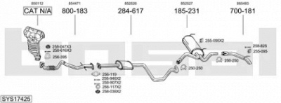 BOSAL sys17425 -