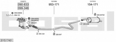 BOSAL sys17451 -