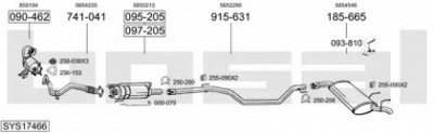BOSAL sys17466 -