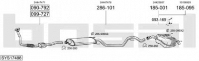 BOSAL sys17488 -  