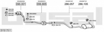 BOSAL sys17511 -