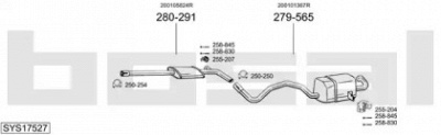BOSAL sys17527 -