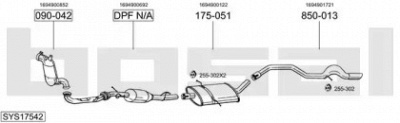 BOSAL sys17542 -