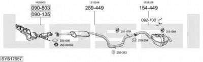 BOSAL sys17557 -