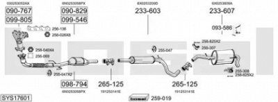 BOSAL sys17601 -