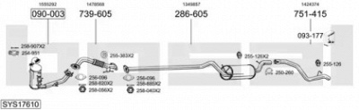 BOSAL sys17610 -