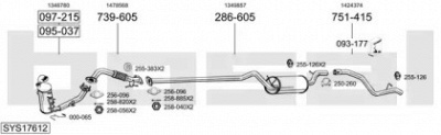 BOSAL sys17612 -