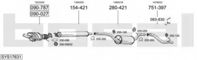 BOSAL sys17631 -