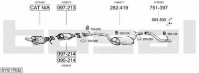 BOSAL sys17632 -