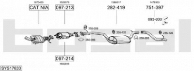 BOSAL sys17633 -