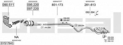 BOSAL sys17643 -
