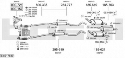 BOSAL sys17680 -