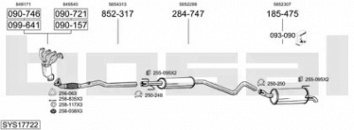 BOSAL sys17722 -