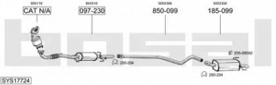 BOSAL sys17724 -
