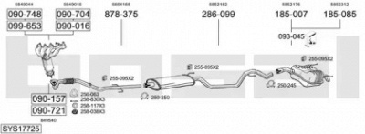 BOSAL sys17725 -