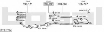 BOSAL sys17734 -