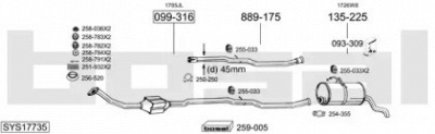 BOSAL sys17735 -