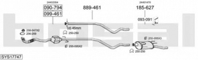 BOSAL sys17747 -