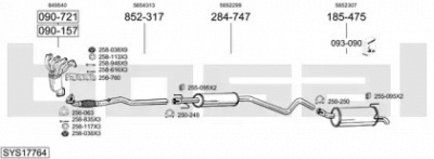 BOSAL sys17764 -  
