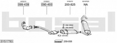 BOSAL sys17783 -  