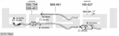 BOSAL sys17804 -  