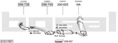 BOSAL sys17807 -