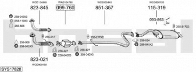 BOSAL sys17828 -  