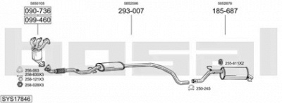BOSAL sys17846 -
