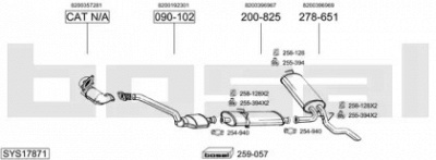 BOSAL sys17871 -