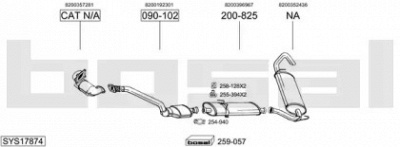BOSAL sys17874 -