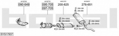 BOSAL sys17937 -