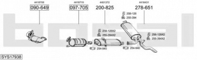 BOSAL sys17938 -