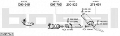 BOSAL sys17942 -