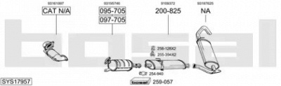 BOSAL sys17957 -