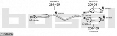 BOSAL sys18010 -  