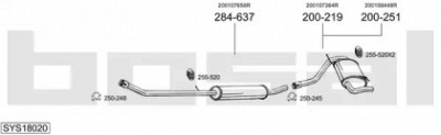 BOSAL sys18020 -  