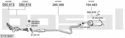 BOSAL sys18061 -