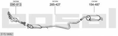 BOSAL sys18062 -